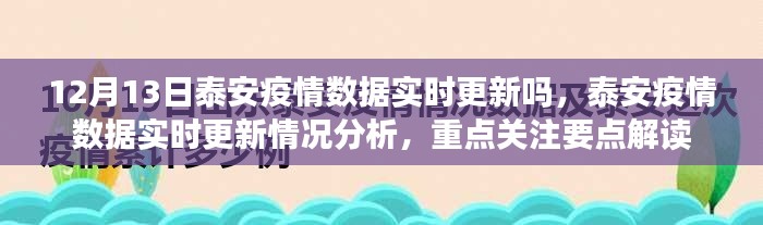 泰安疫情数据实时更新分析与解读，重点关注要点及最新动态（12月13日）