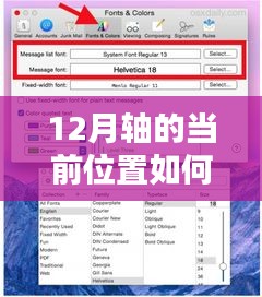 实时调整与深度解析，如何实时更改与调整十二月轴位置？