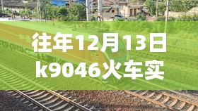 往年12月13日K9046火车实时状态，运输效率与乘客体验的博弈。
