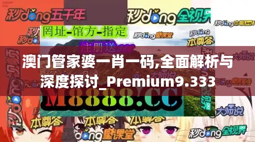澳门管家婆一肖一码,全面解析与深度探讨_Premium9.333