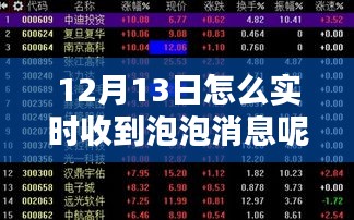 12月13日实时接收泡泡消息深度评测，最佳方案与操作指南