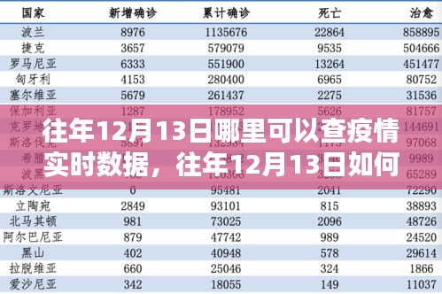 往年12月13日疫情实时数据在线查询指南，全面解析查询途径与方式