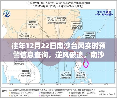 南沙台风下的逆风破浪与励志故事，实时预警信息与学习成就之源