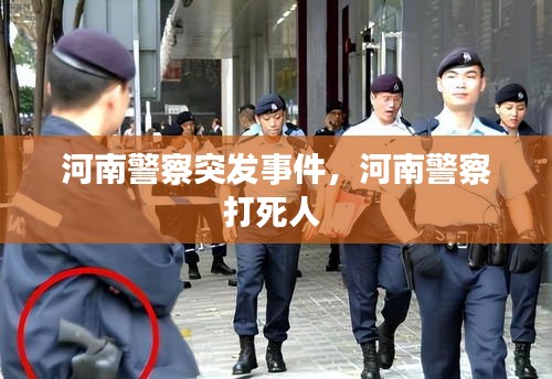 河南警察突发事件，河南警察打死人 