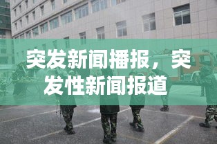 突发新闻播报，突发性新闻报道 