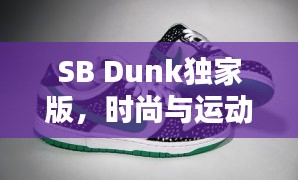 SB Dunk独家版，时尚与运动的极致融合