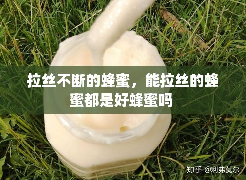 拉丝不断的蜂蜜，能拉丝的蜂蜜都是好蜂蜜吗 