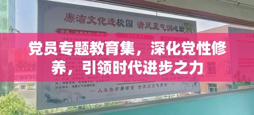 党员专题教育集，深化党性修养，引领时代进步之力