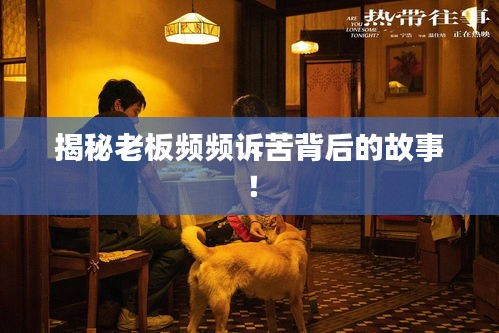 揭秘老板频频诉苦背后的故事！