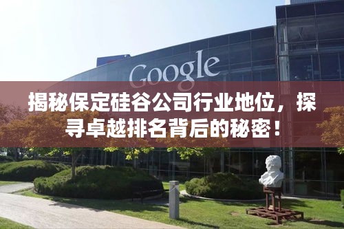 揭秘保定硅谷公司行业地位，探寻卓越排名背后的秘密！