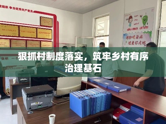 狠抓村制度落实，筑牢乡村有序治理基石