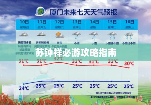 苏钟祥必游攻略指南