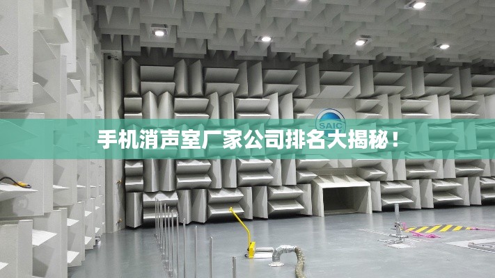 手机消声室厂家公司排名大揭秘！