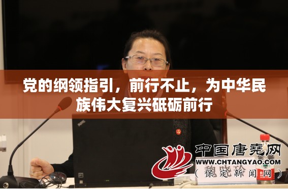 党的纲领指引，前行不止，为中华民族伟大复兴砥砺前行