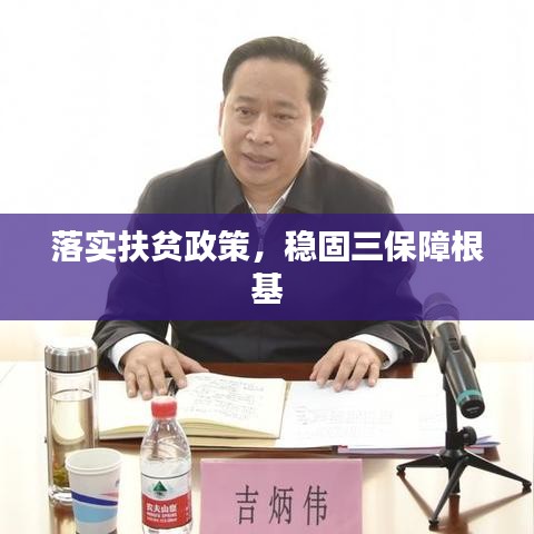 落实扶贫政策，稳固三保障根基