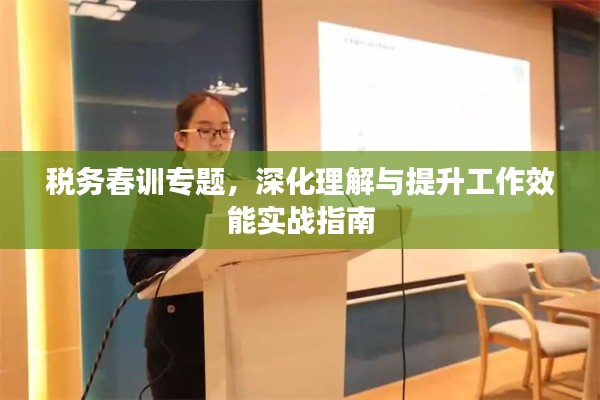 税务春训专题，深化理解与提升工作效能实战指南