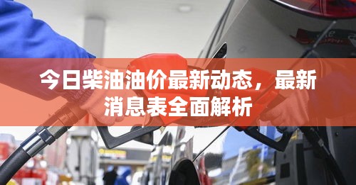今日柴油油价最新动态，最新消息表全面解析