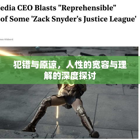 犯错与原谅，人性的宽容与理解的深度探讨
