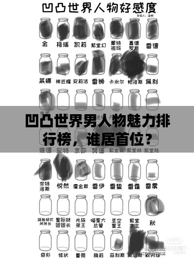 凹凸世界男人物魅力排行榜，谁居首位？