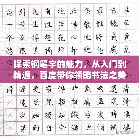 探索钢笔字的魅力，从入门到精通，百度带你领略书法之美！