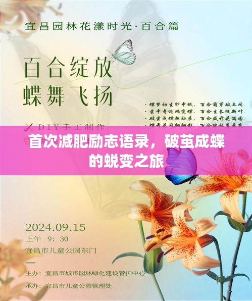 首次减肥励志语录，破茧成蝶的蜕变之旅