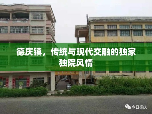 德庆镇，传统与现代交融的独家独院风情
