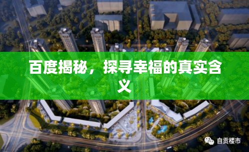 百度揭秘，探寻幸福的真实含义