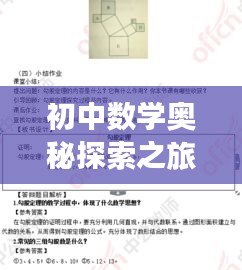 初中数学奥秘探索之旅，深入专题揭秘规律