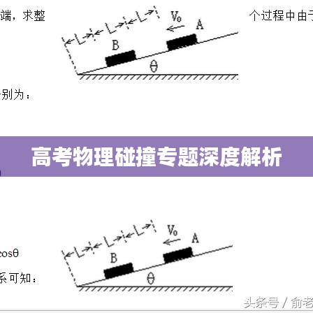 高考物理碰撞专题深度解析
